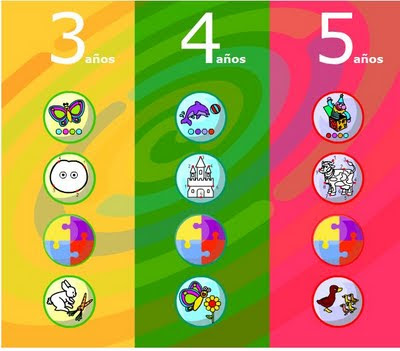 Juegos Interactivos 3 4 y 5 años