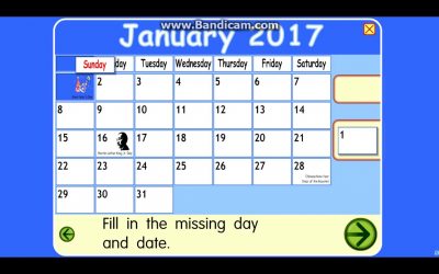 Inglés Juego aprender las fechas