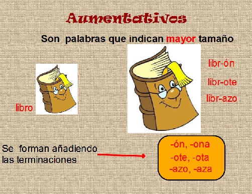 Diminutivos Aumentativos